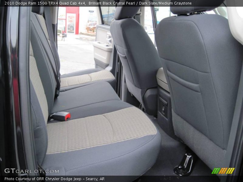 Brilliant Black Crystal Pearl / Dark Slate/Medium Graystone 2010 Dodge Ram 1500 TRX4 Quad Cab 4x4