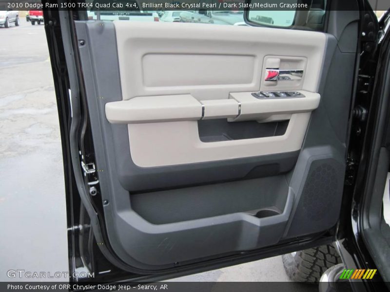 Brilliant Black Crystal Pearl / Dark Slate/Medium Graystone 2010 Dodge Ram 1500 TRX4 Quad Cab 4x4