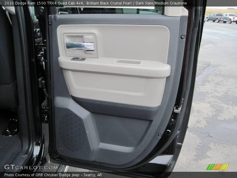 Brilliant Black Crystal Pearl / Dark Slate/Medium Graystone 2010 Dodge Ram 1500 TRX4 Quad Cab 4x4