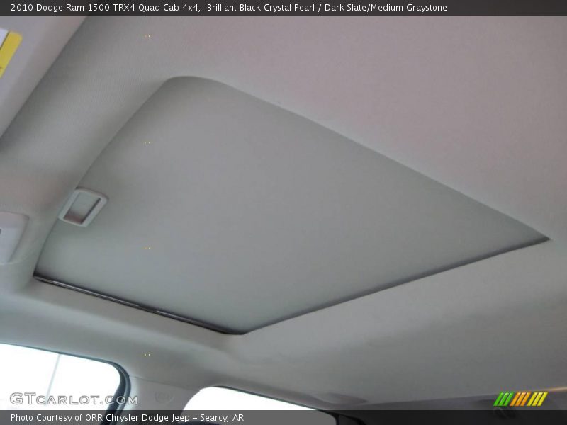 Brilliant Black Crystal Pearl / Dark Slate/Medium Graystone 2010 Dodge Ram 1500 TRX4 Quad Cab 4x4