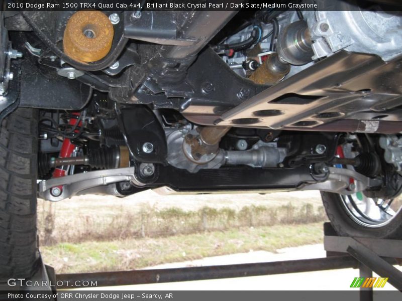 Brilliant Black Crystal Pearl / Dark Slate/Medium Graystone 2010 Dodge Ram 1500 TRX4 Quad Cab 4x4