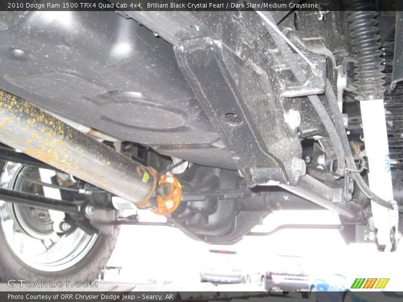 Brilliant Black Crystal Pearl / Dark Slate/Medium Graystone 2010 Dodge Ram 1500 TRX4 Quad Cab 4x4