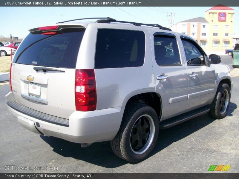 Silver Birch Metallic / Dark Titanium/Light Titanium 2007 Chevrolet Tahoe LTZ
