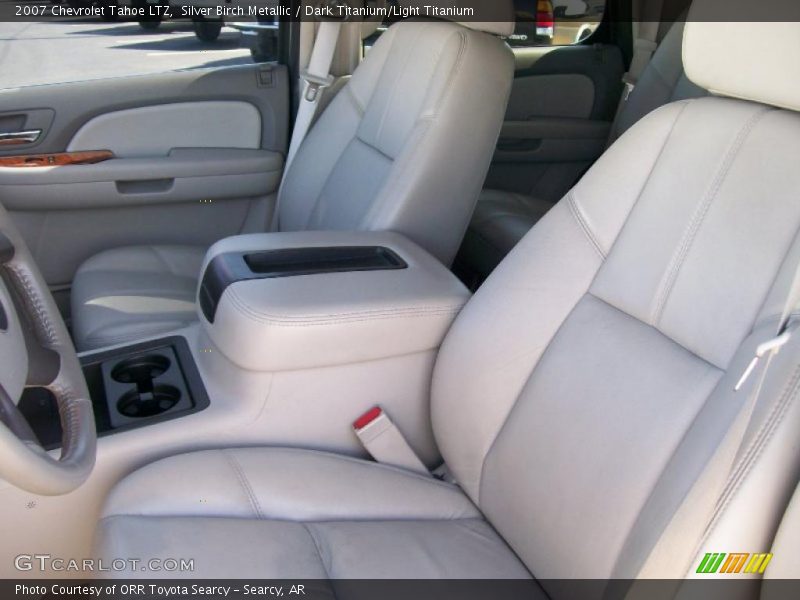 Silver Birch Metallic / Dark Titanium/Light Titanium 2007 Chevrolet Tahoe LTZ