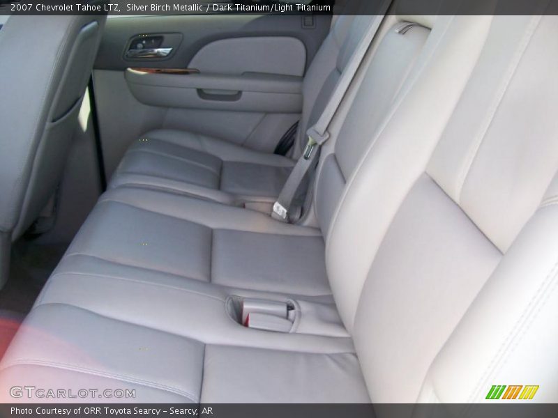 Silver Birch Metallic / Dark Titanium/Light Titanium 2007 Chevrolet Tahoe LTZ