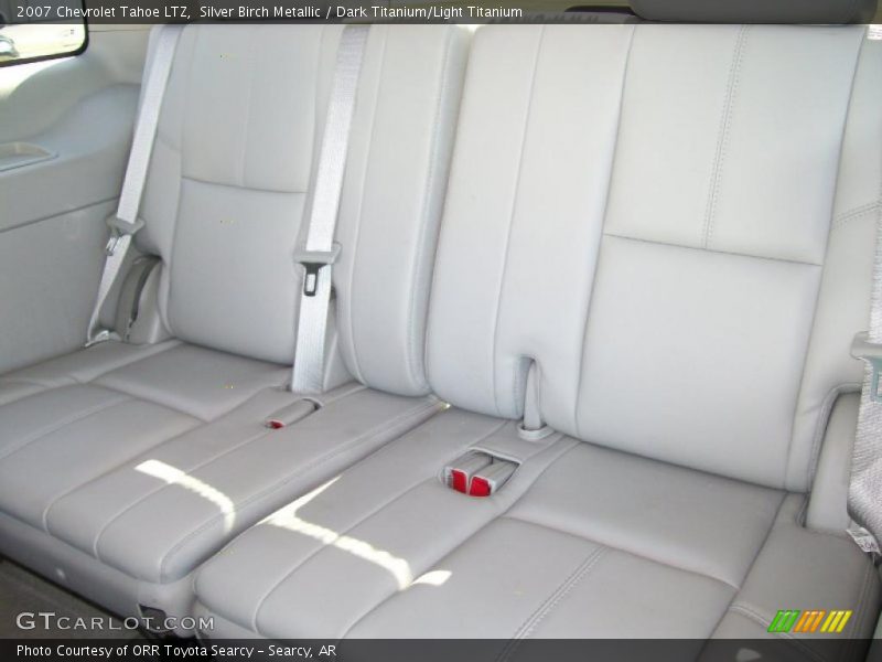 Silver Birch Metallic / Dark Titanium/Light Titanium 2007 Chevrolet Tahoe LTZ
