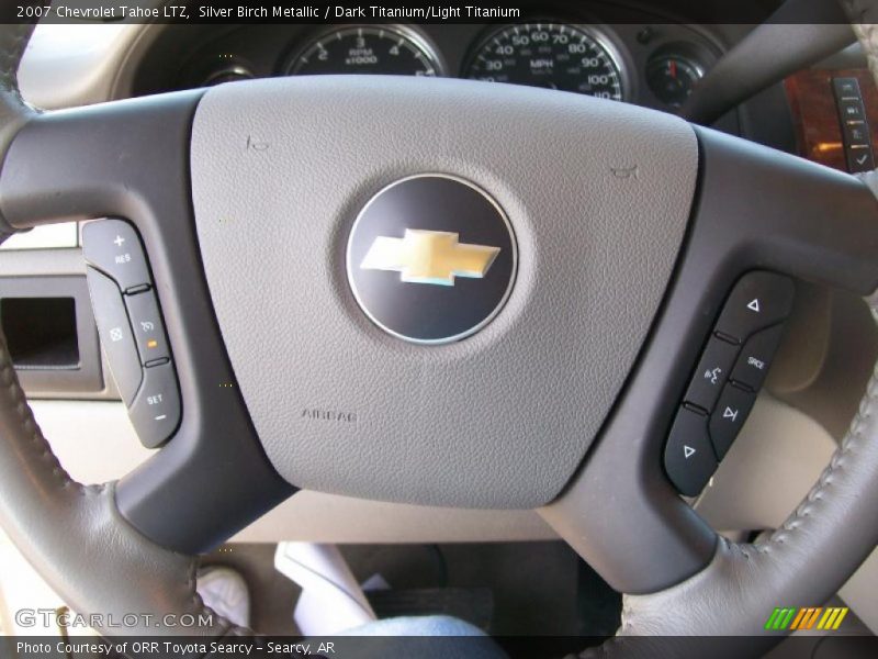 Silver Birch Metallic / Dark Titanium/Light Titanium 2007 Chevrolet Tahoe LTZ