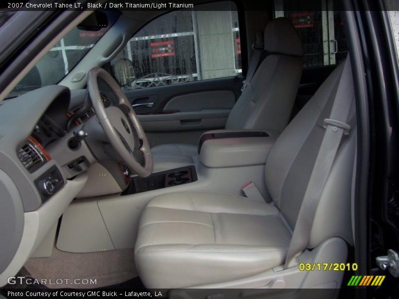 Black / Dark Titanium/Light Titanium 2007 Chevrolet Tahoe LT