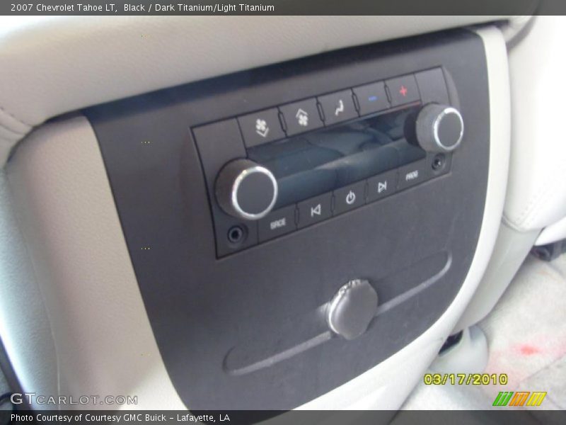Black / Dark Titanium/Light Titanium 2007 Chevrolet Tahoe LT