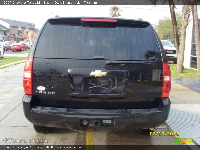 Black / Dark Titanium/Light Titanium 2007 Chevrolet Tahoe LT