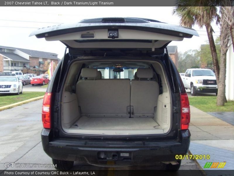 Black / Dark Titanium/Light Titanium 2007 Chevrolet Tahoe LT