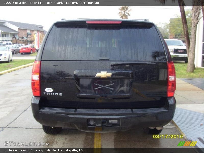 Black / Dark Titanium/Light Titanium 2007 Chevrolet Tahoe LT