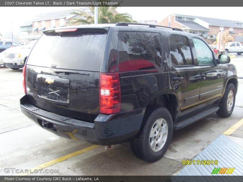 Black / Dark Titanium/Light Titanium 2007 Chevrolet Tahoe LT