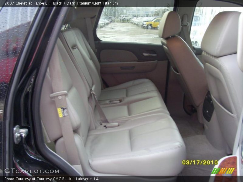 Black / Dark Titanium/Light Titanium 2007 Chevrolet Tahoe LT