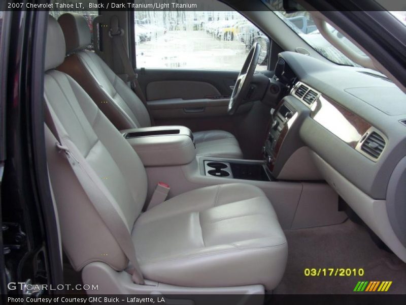 Black / Dark Titanium/Light Titanium 2007 Chevrolet Tahoe LT