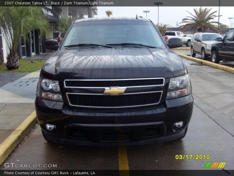 Black / Dark Titanium/Light Titanium 2007 Chevrolet Tahoe LT
