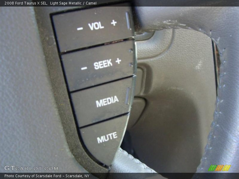 Light Sage Metallic / Camel 2008 Ford Taurus X SEL