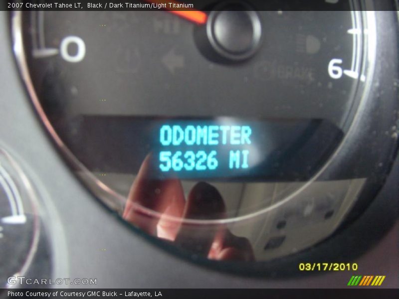 Black / Dark Titanium/Light Titanium 2007 Chevrolet Tahoe LT