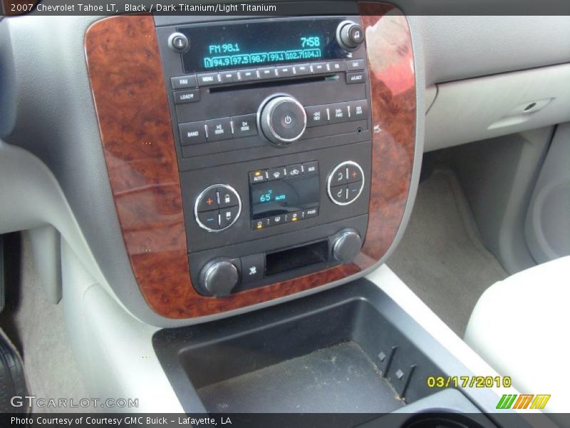 Black / Dark Titanium/Light Titanium 2007 Chevrolet Tahoe LT