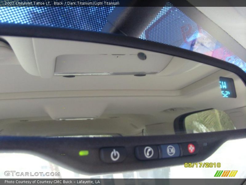 Black / Dark Titanium/Light Titanium 2007 Chevrolet Tahoe LT