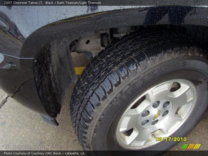 Black / Dark Titanium/Light Titanium 2007 Chevrolet Tahoe LT