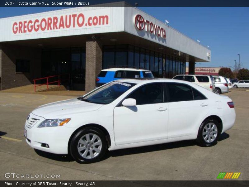 Super White / Bisque 2007 Toyota Camry XLE