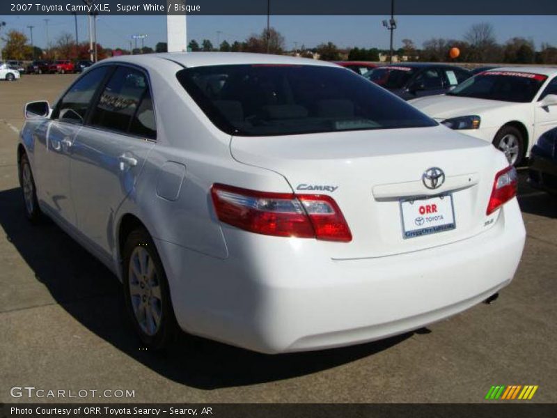 Super White / Bisque 2007 Toyota Camry XLE