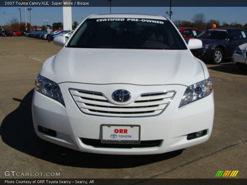 Super White / Bisque 2007 Toyota Camry XLE