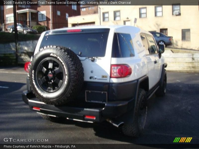 Iceberg White / Dark Charcoal 2008 Toyota FJ Cruiser Trail Teams Special Edition 4WD