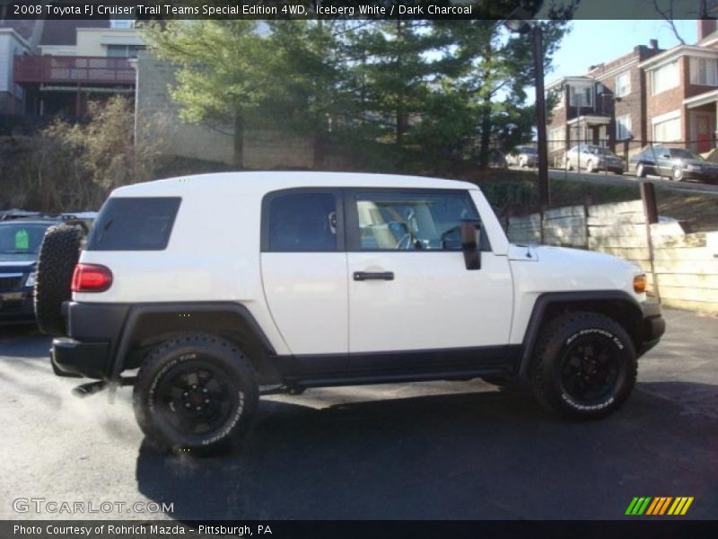 Iceberg White / Dark Charcoal 2008 Toyota FJ Cruiser Trail Teams Special Edition 4WD