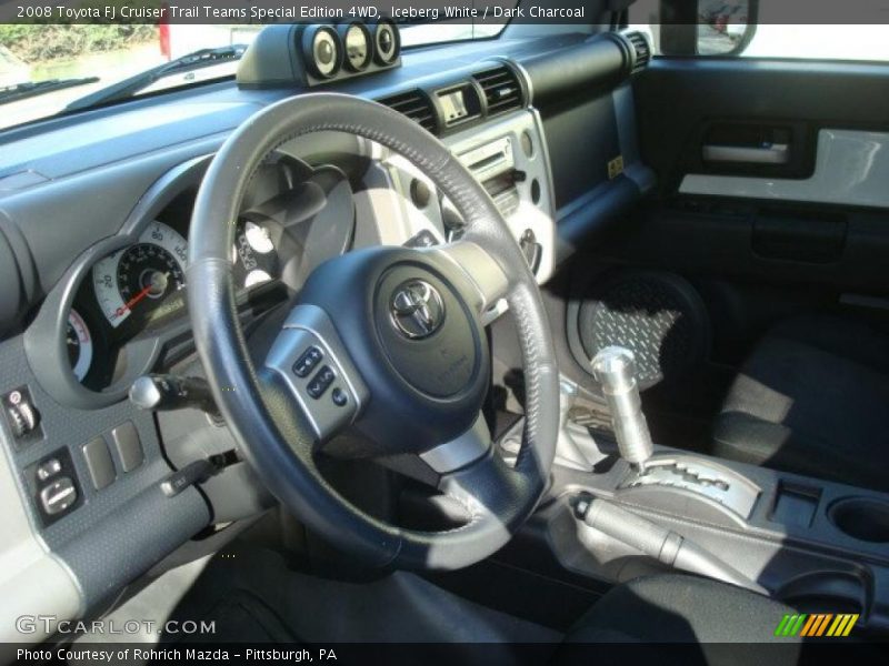 Iceberg White / Dark Charcoal 2008 Toyota FJ Cruiser Trail Teams Special Edition 4WD