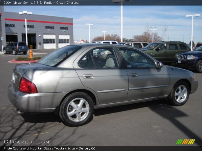 Radium Gray / Charcoal 2004 Nissan Sentra 2.5 S