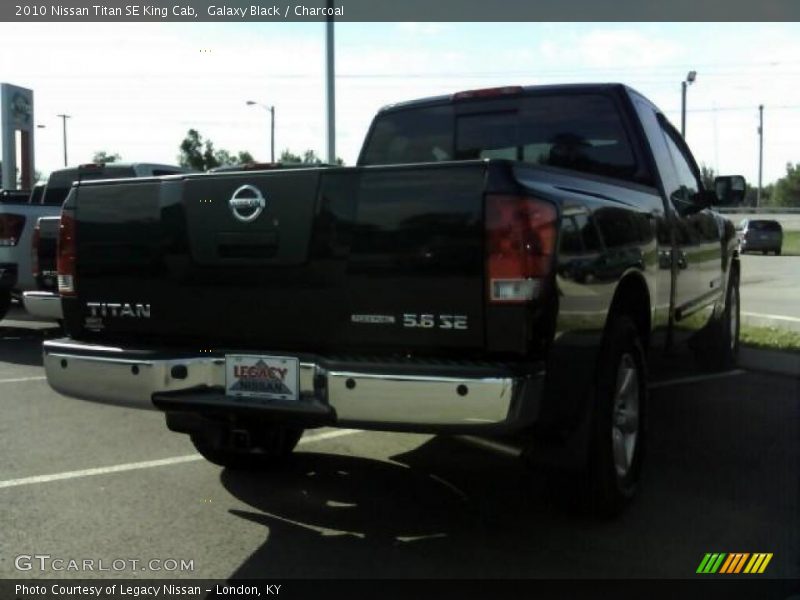 Galaxy Black / Charcoal 2010 Nissan Titan SE King Cab