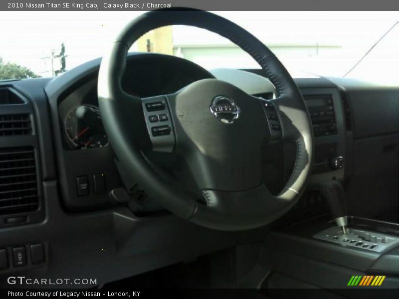 Galaxy Black / Charcoal 2010 Nissan Titan SE King Cab
