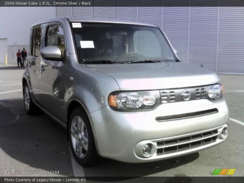 Chrome Silver / Black 2009 Nissan Cube 1.8 SL