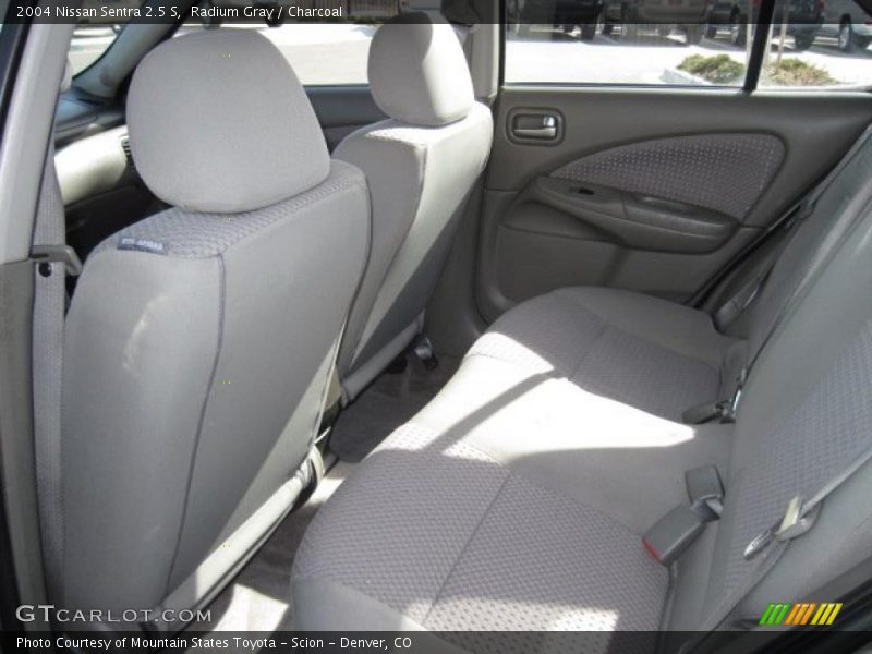 Radium Gray / Charcoal 2004 Nissan Sentra 2.5 S