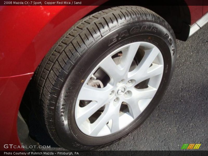 Copper Red Mica / Sand 2008 Mazda CX-7 Sport