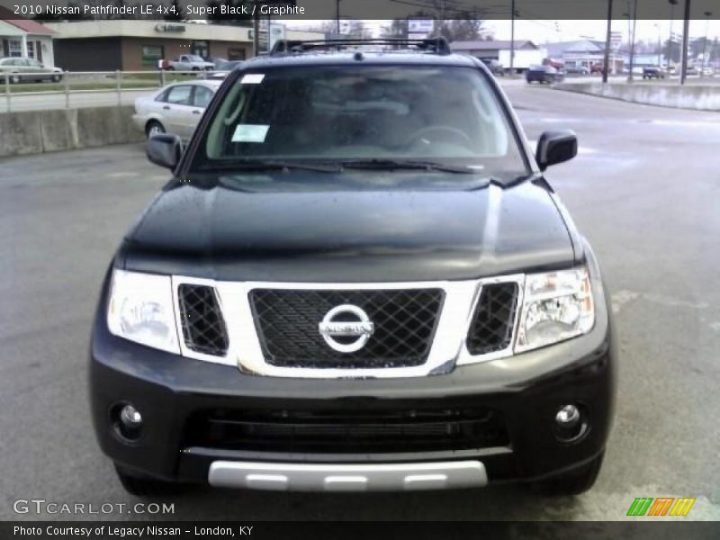 Super Black / Graphite 2010 Nissan Pathfinder LE 4x4