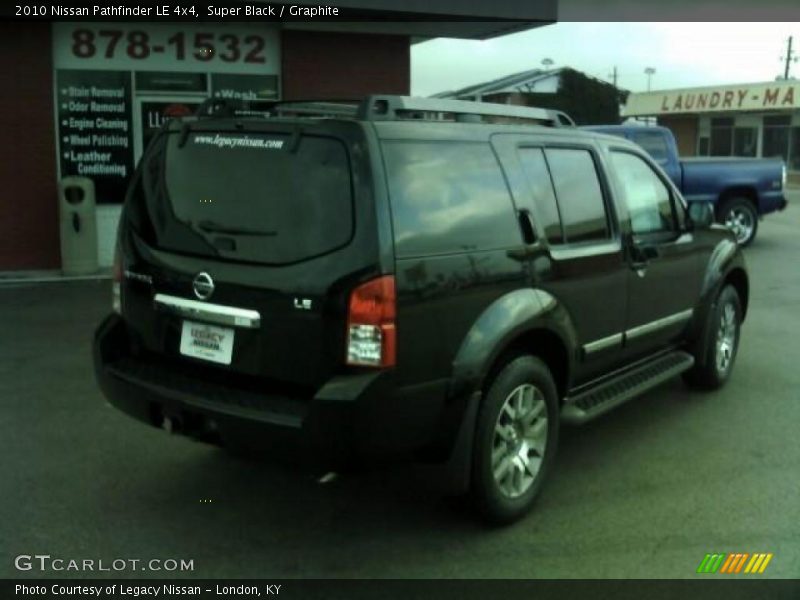 Super Black / Graphite 2010 Nissan Pathfinder LE 4x4