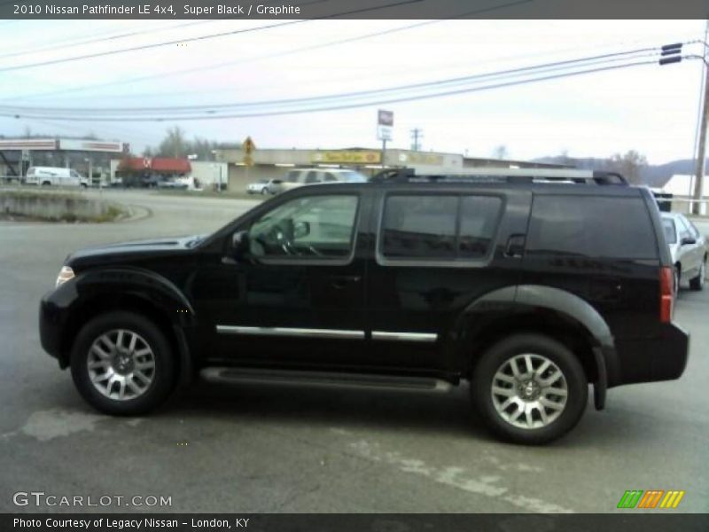 Super Black / Graphite 2010 Nissan Pathfinder LE 4x4