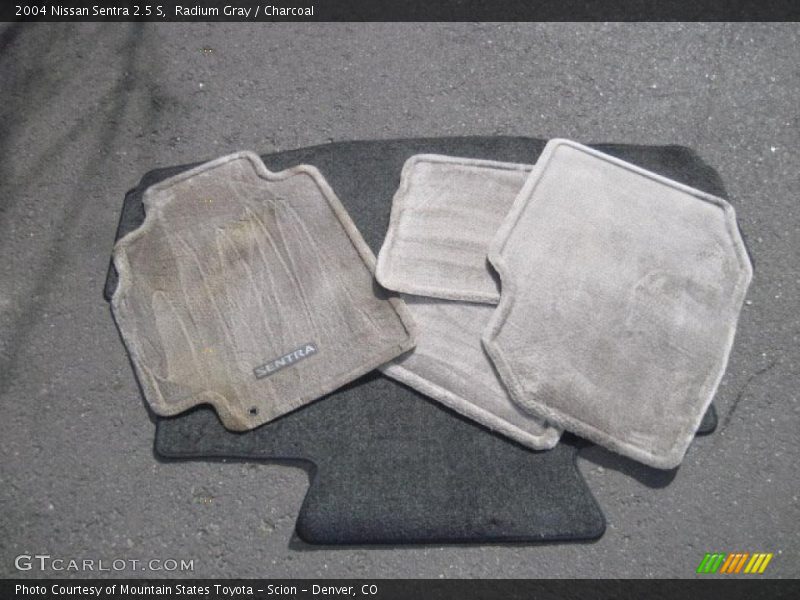 Radium Gray / Charcoal 2004 Nissan Sentra 2.5 S