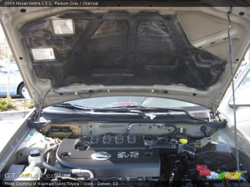 Radium Gray / Charcoal 2004 Nissan Sentra 2.5 S