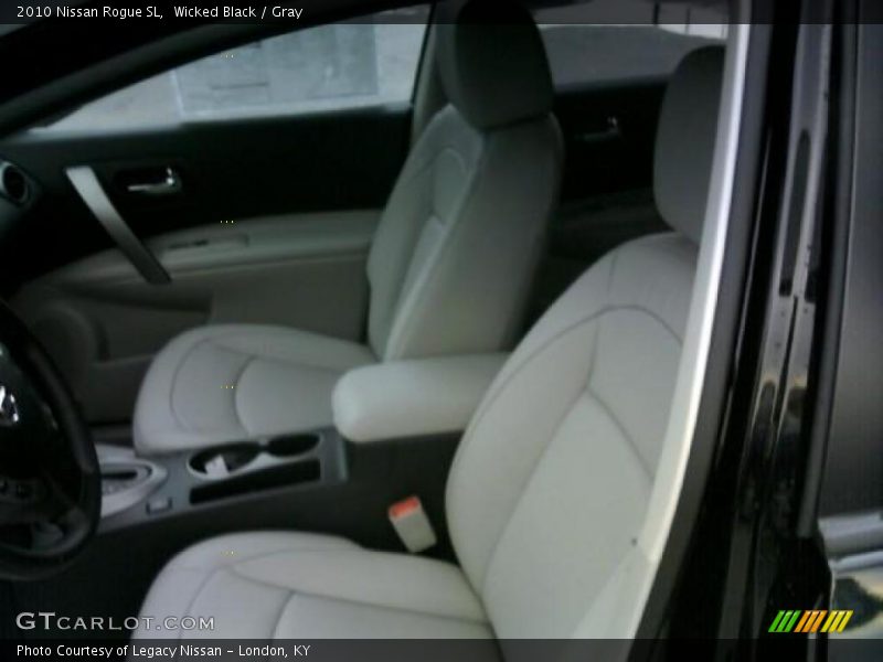 Wicked Black / Gray 2010 Nissan Rogue SL