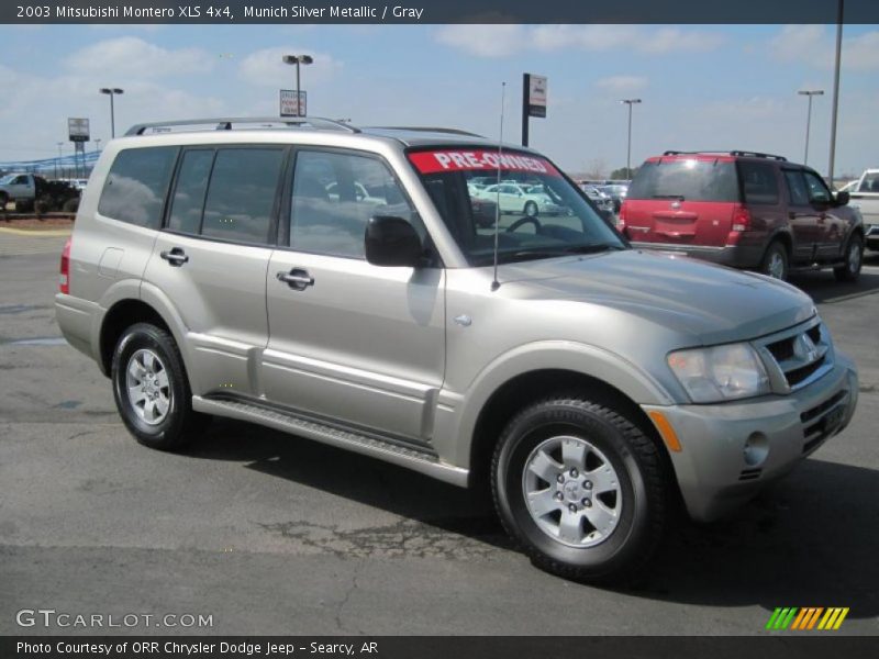 Munich Silver Metallic / Gray 2003 Mitsubishi Montero XLS 4x4