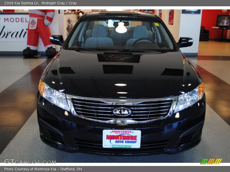 Midnight Gray / Gray 2009 Kia Optima LX