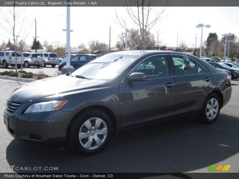 Magnetic Gray Metallic / Ash 2007 Toyota Camry LE