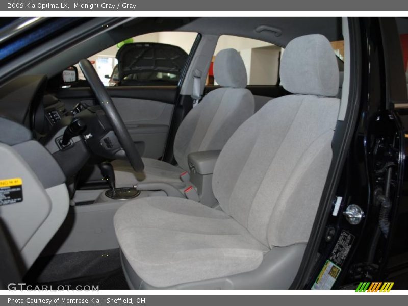 Midnight Gray / Gray 2009 Kia Optima LX
