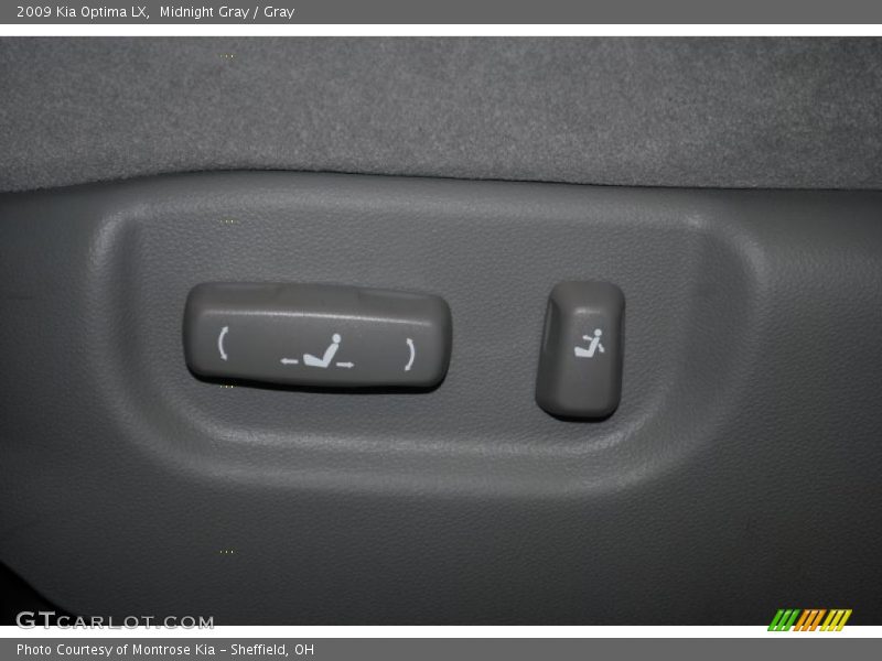 Midnight Gray / Gray 2009 Kia Optima LX