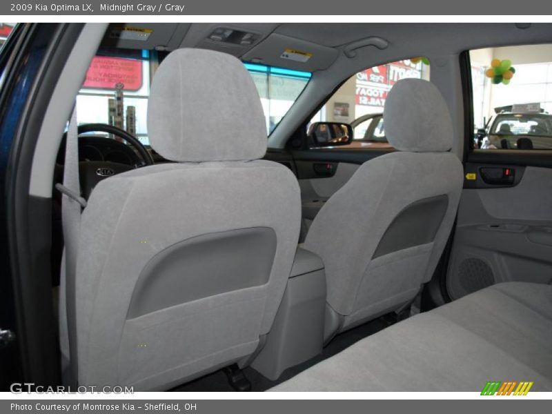 Midnight Gray / Gray 2009 Kia Optima LX