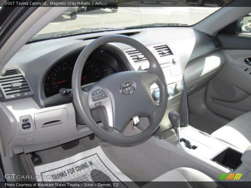 Magnetic Gray Metallic / Ash 2007 Toyota Camry LE
